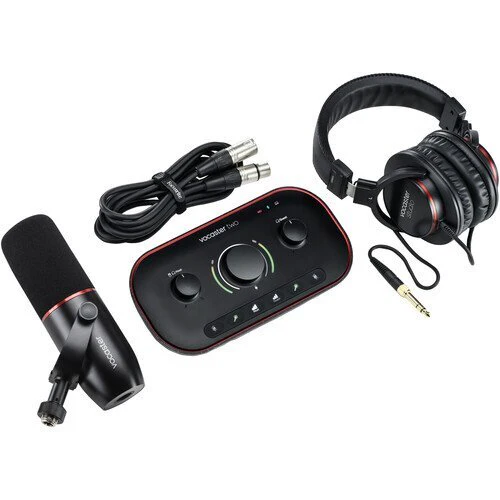 Studio Focusrite Vocaster Two , Podcasting Kit , Black , MOAC0004 - Image 2