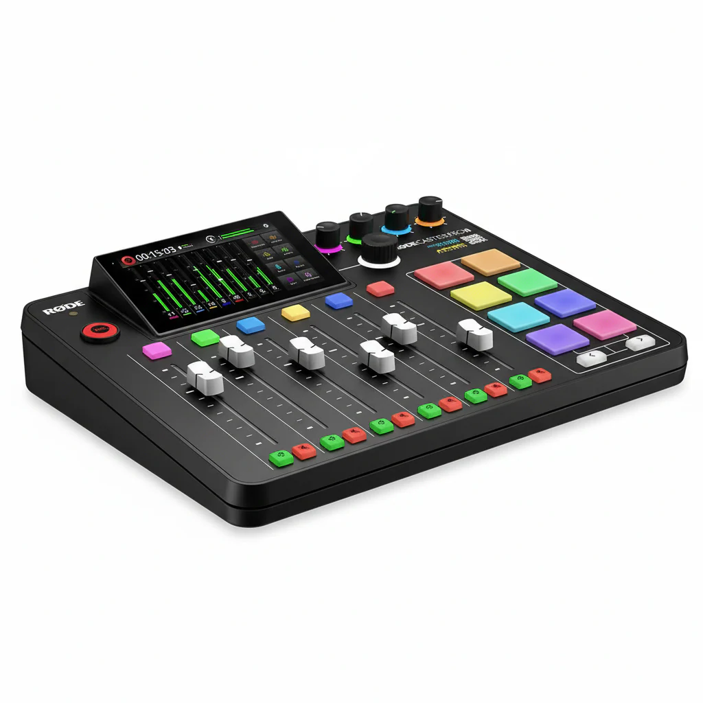 Studio RODE Caster Pro II , Podcasting Kit , Music production studio , Black