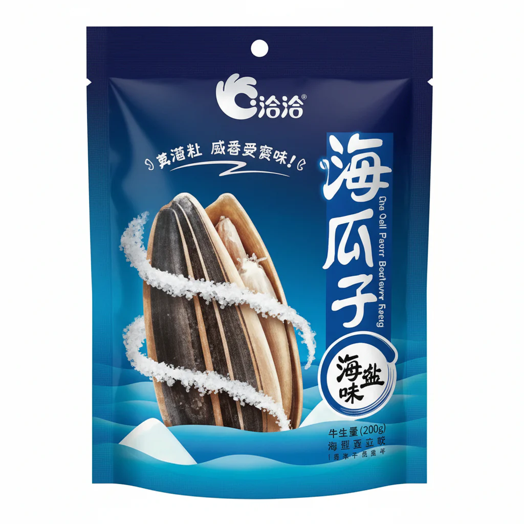Sunflower Seed Qia Qia Sea Salt Flavor 108g