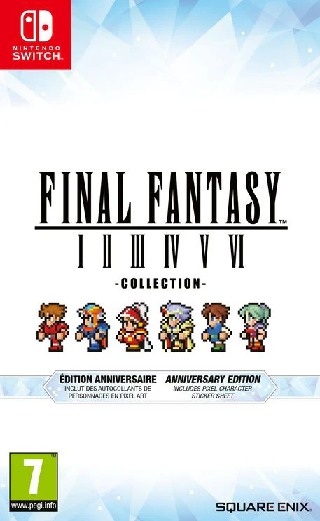 Switch Final Fantasy I-VI - Anniversary Edition