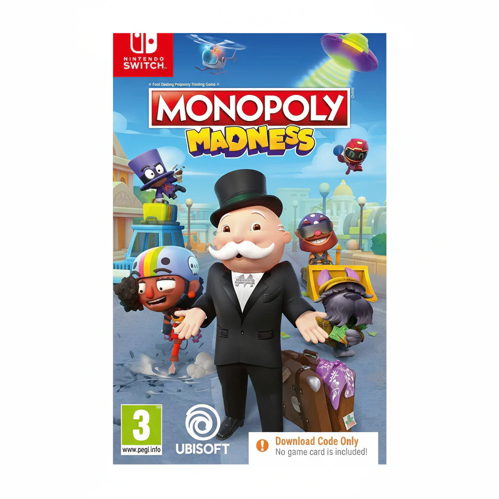 Switch Monopoly Madness (Code In A Box)