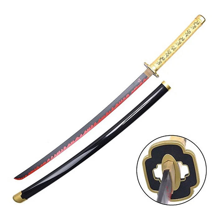 Sword Replica Katana Bamboo Demon Slayer Sun Nichirin - Image 4