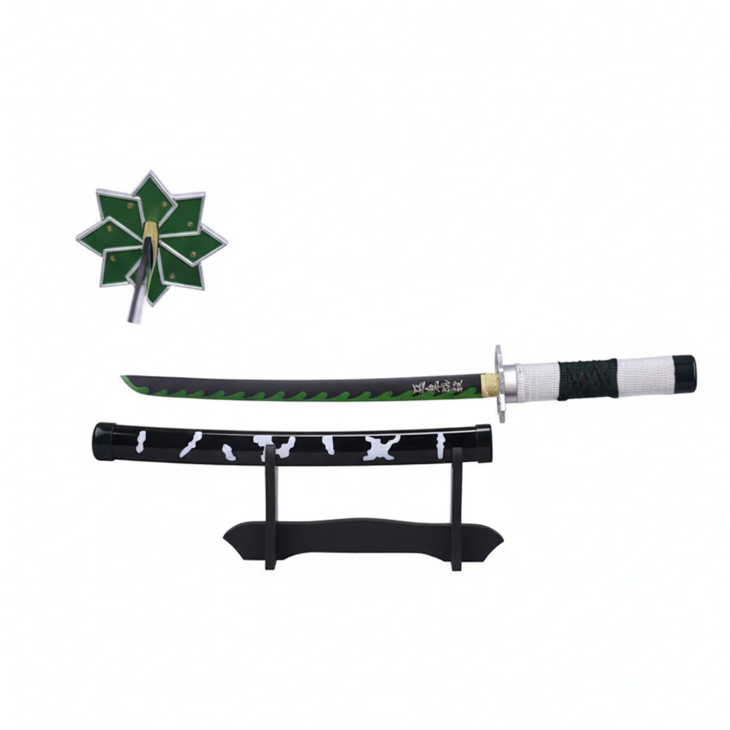 Sword Replica Katana Demon Slayer Genya With Support