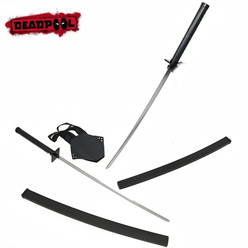 Sword Replica Katana Marvel Deadpool Katana With Shoulder Holster
