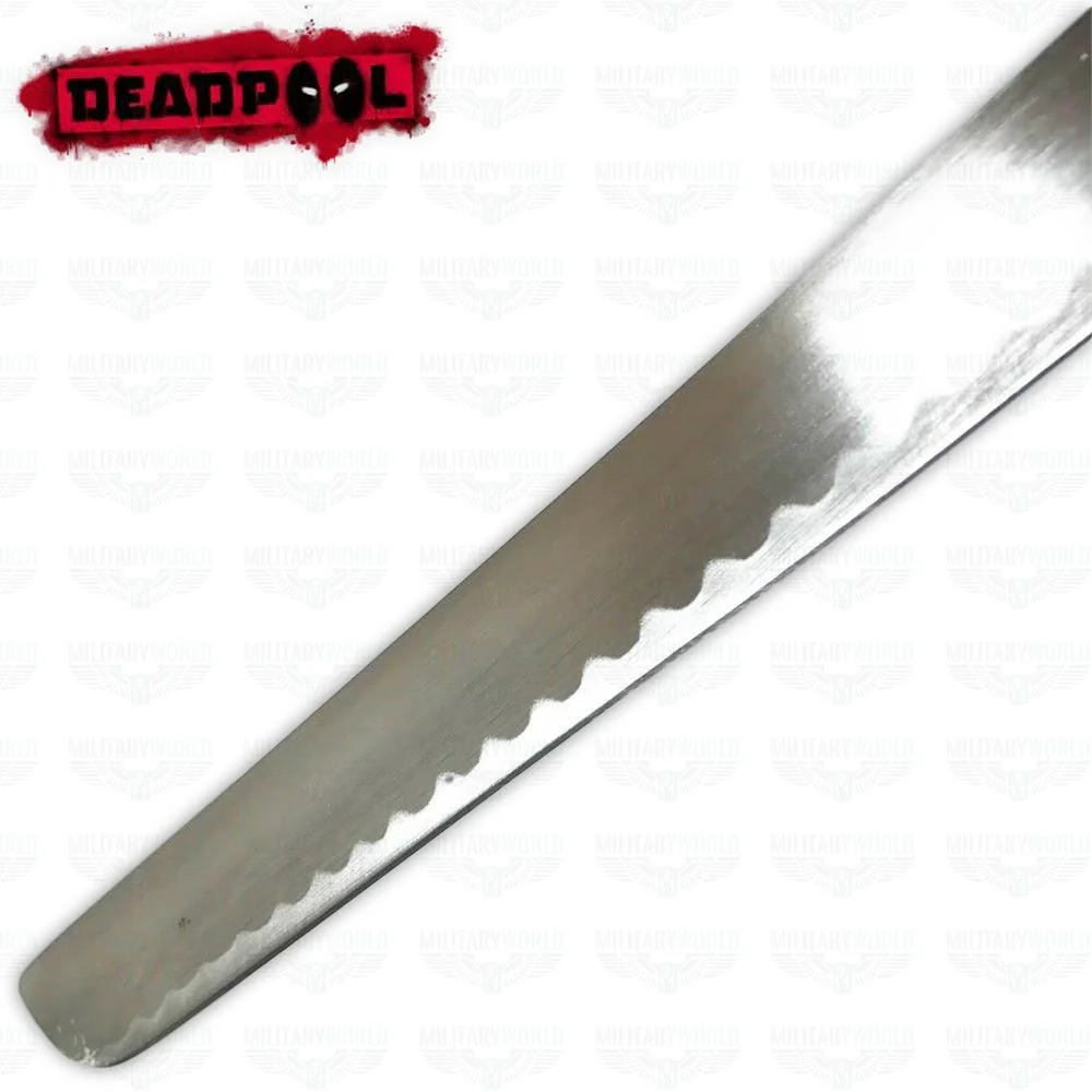 Sword Replica Katana Marvel Deadpool Katana With Shoulder Holster - Image 3