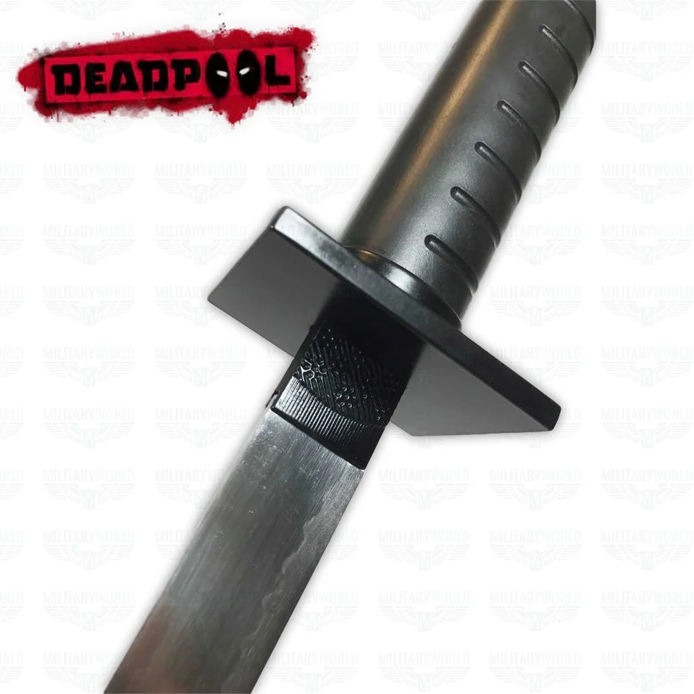 Sword Replica Katana Marvel Deadpool Katana With Shoulder Holster - Image 4