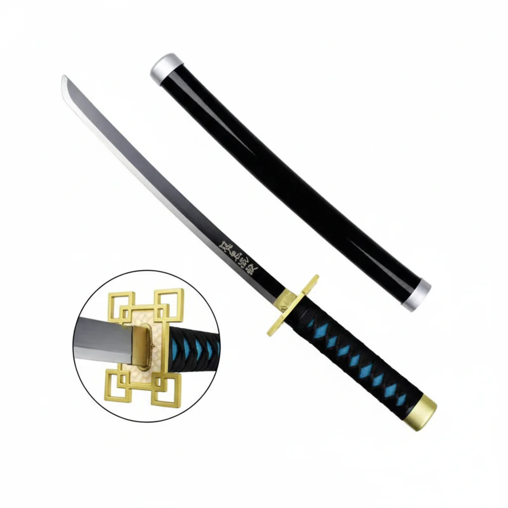 Sword Replica Katana Mini Bamboo Demon Slayer Muichiro Tokito