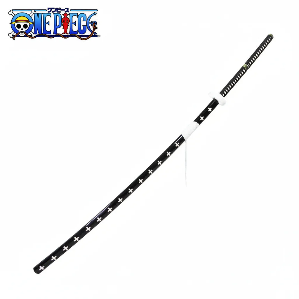 Sword Replica Katana One Piece Kikoku Black & White XL