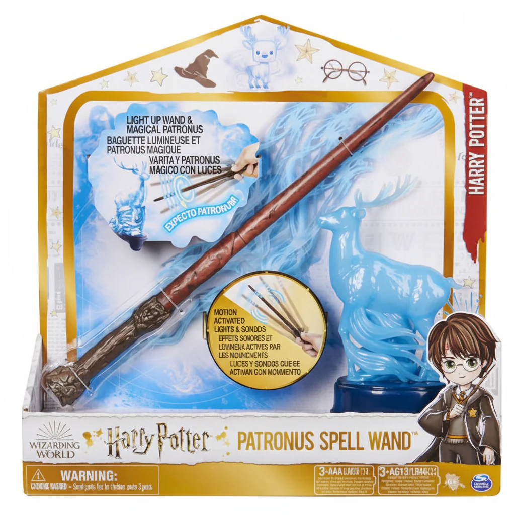 The Wizarding World Patronus Spell Harry Potter Wand