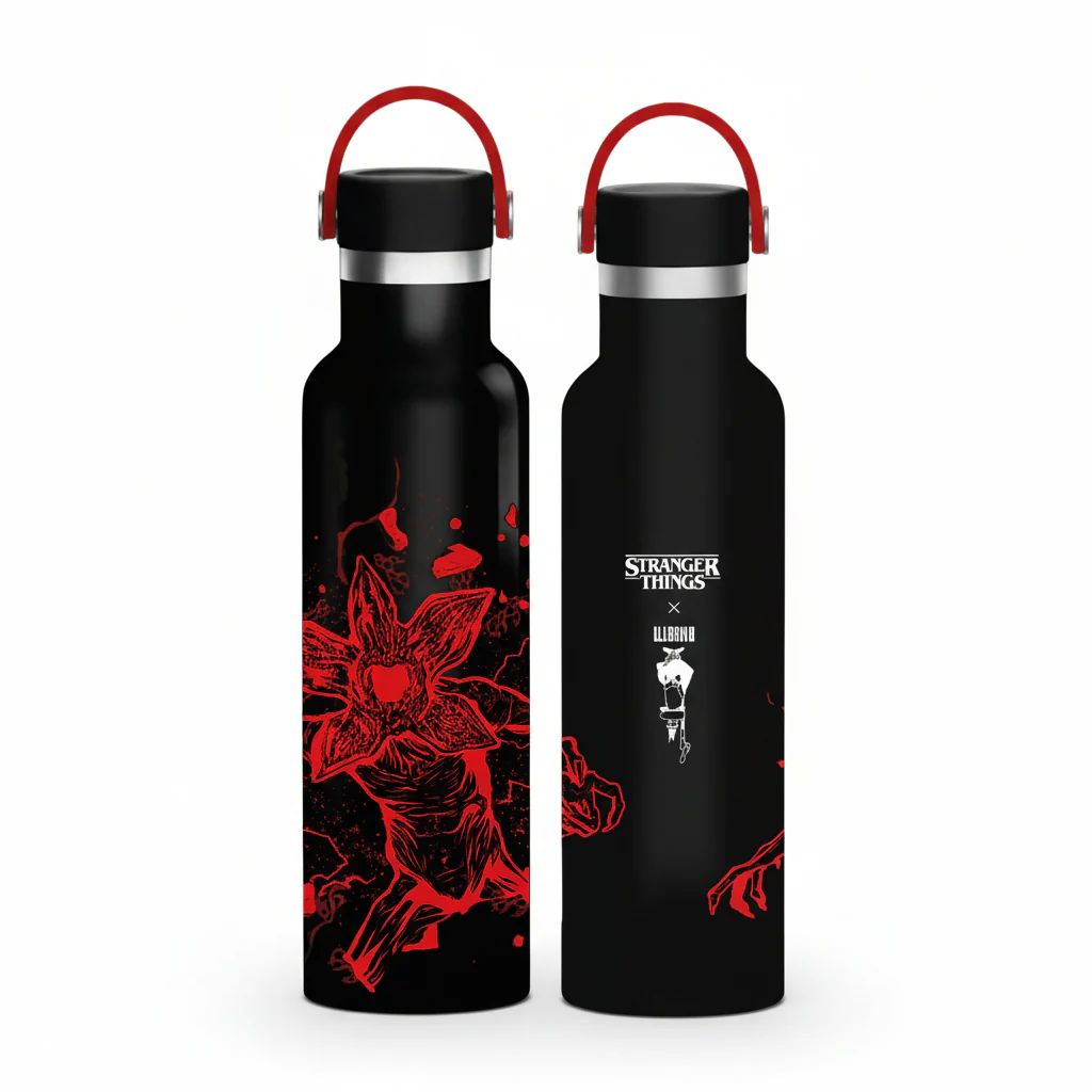 Thermal Bottle Bialetti Stranger Things Glow in Dark - Image 2