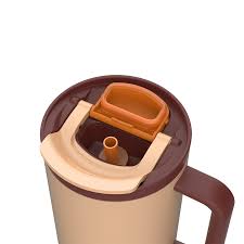 Thermal Mug Kambukka Rio Tumbler with telescopic straw Almond Dream 950 ml - Image 3
