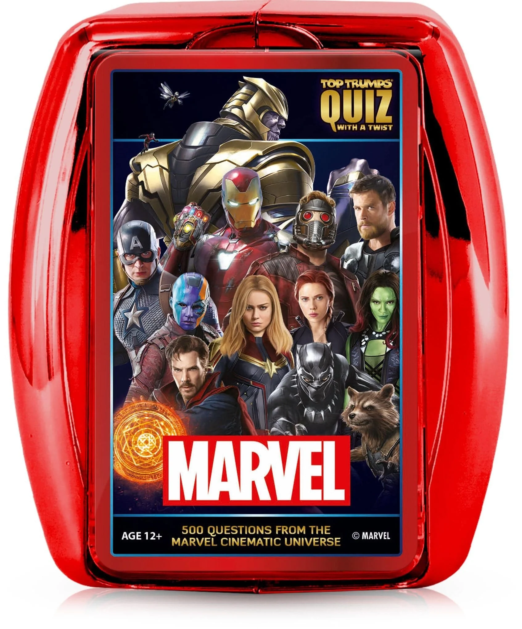 Top TrumPS Quiz Marvel Cinematic Tin