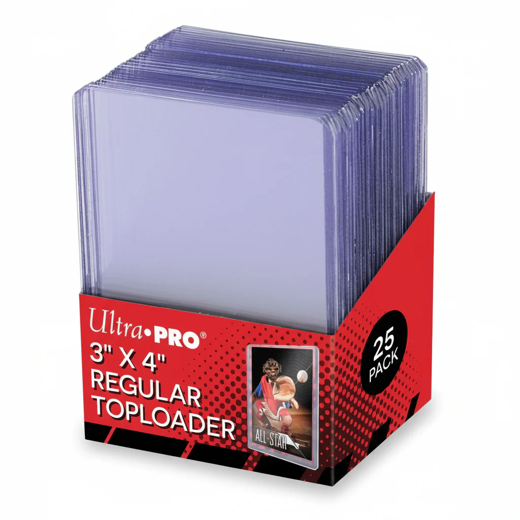 Toploaders Ultra Pro 3" X 4" Clear Regular 25Pcs