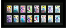 Trading Card Collector Frame Black 16 Pcs - Image 2