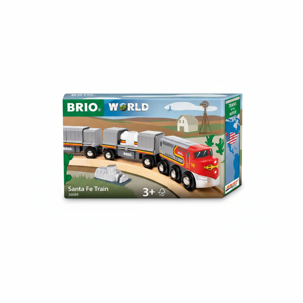 Trains of the World Santa Fe Train Brio