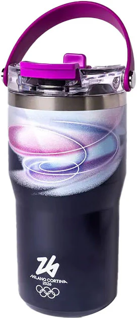 Travel Mug Bialetti Milano Cortina Purple - Image 2