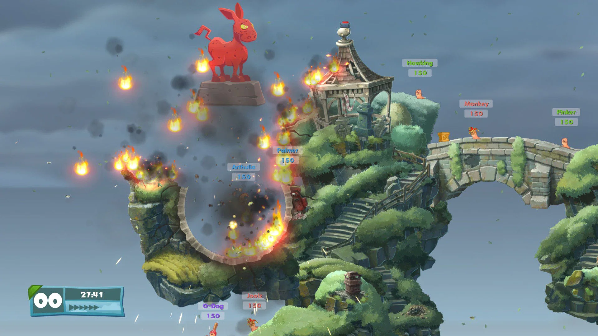 U-PS4 Worms Battlegrounds + Worms WMD Double Pack - Image 3