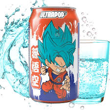 Ultra Ice Tea Can Dragon Ball Goku Strawberry & Banana Flavor - Image 2
