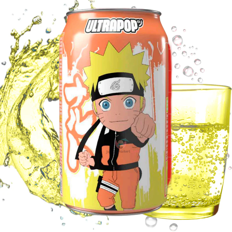 Ultra Ice Tea Can Naruto Orange Flavor - Image 2