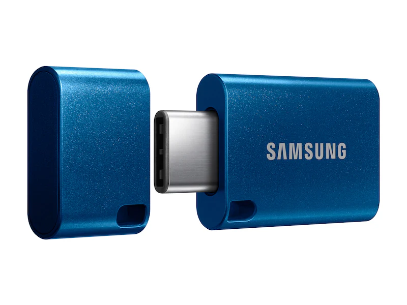 USB-C 128GB Flash Drive Samsung , USB 3.2 Gen1 up to 400MB/s , Blue , MUF-128DA/APC