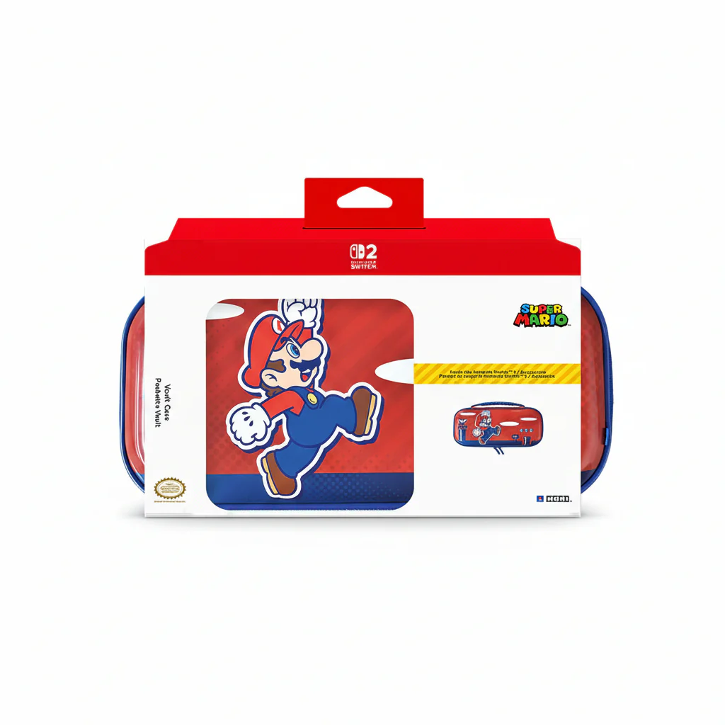 Vault Case Hori For Switch 2 Mario Red