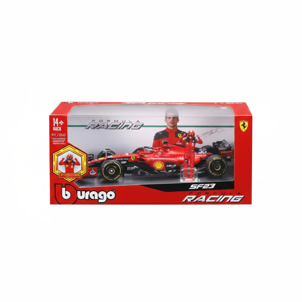 Vehicle Bburago F1 Ferrari SF-23 w/Leclerc 1:24
