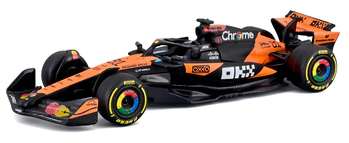 Vehicle Bburago F1 McLaren F1 MCL 39 2025 Piastri 1:64 - Image 2