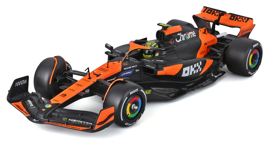 Vehicle Bburago F1 Mclaren Mcl38 Lando Norris 1:24 - Image 2