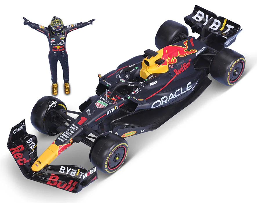Vehicle Bburago F1 Red Bull Racing RB19 2023 w/Verstappen 1:24 - Image 2