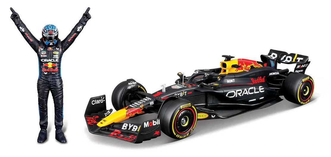 Vehicle Bburago F1 Red Bull Racing RB20 2024 w/Verstappen 1:24 - Image 2