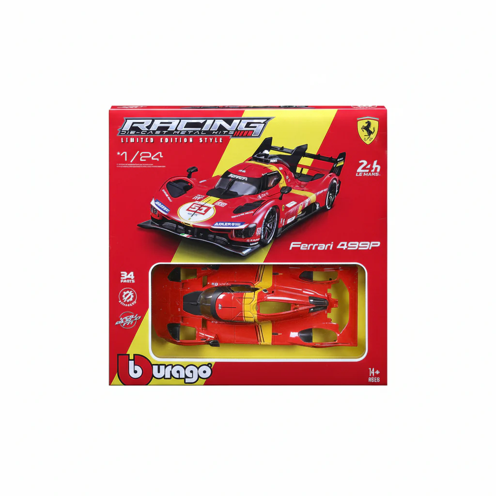 Vehicle Bburago Model Kit Ferrari 499P 1:24