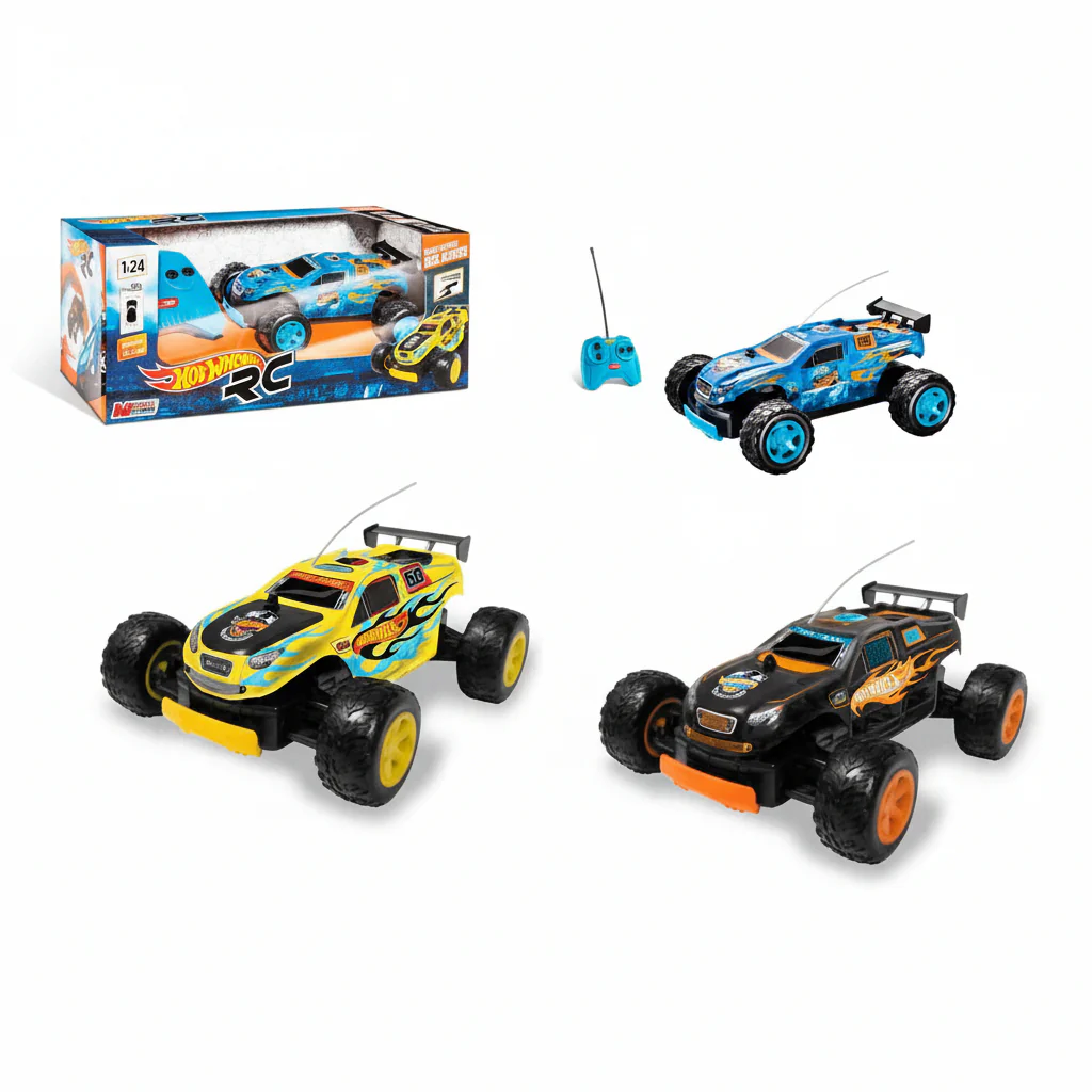 Vehicle Hot Wheels Buggy Rock Monster R/C 1:24