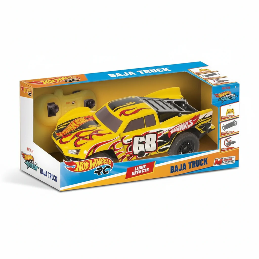 Vehicle Hot Wheels Let's Race Baja Truck