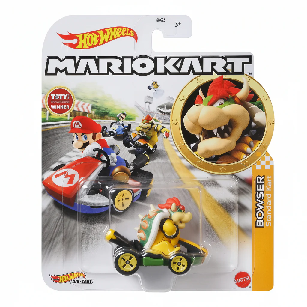 Vehicle Hot Wheels Mario Kart Bowser