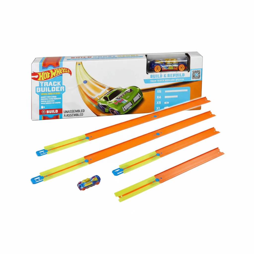 Vehicle Hot Wheels Track Builder Basic Track Pack