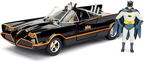 Vehicle Jada Dc Comics Batmobile 1996 With Batman 1:24 - Image 2
