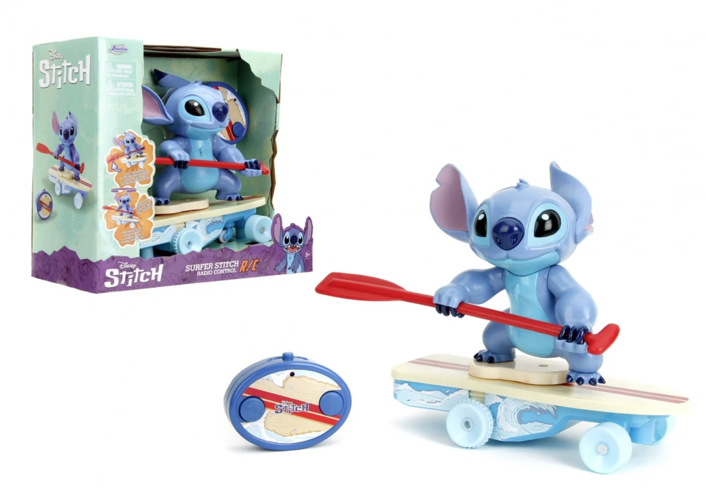 Vehicle Jada Disney Stitch Surfer Radio Control 25cm - Image 3