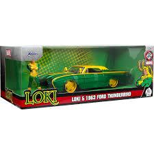 Vehicle Jada Loki & 1963 Ford Thunderbird 1:24 - Image 2