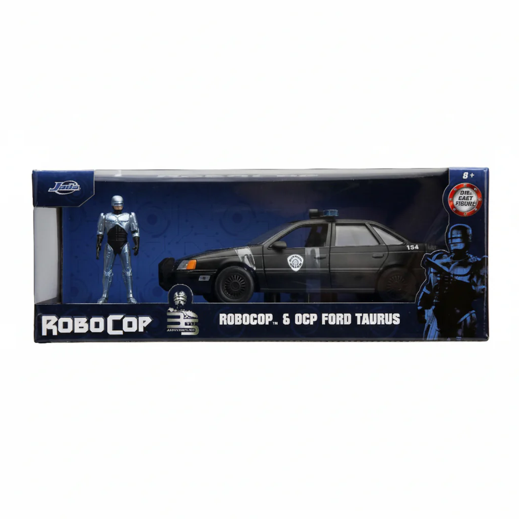 Vehicle Jada Robocop & 1986 Ford Tarus 1:24