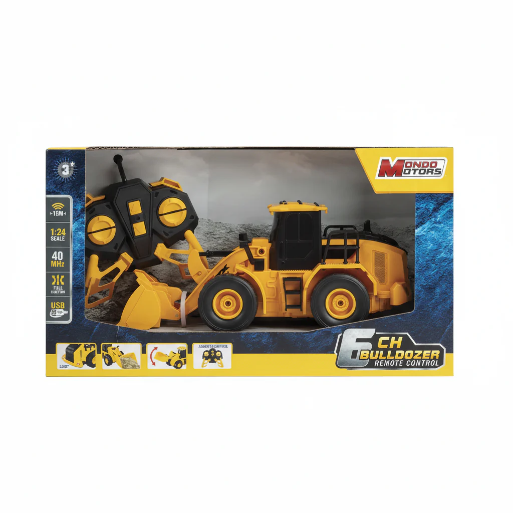 Vehicle Mondo Motors Construction Bulldozer 2.4 Ghz 1:24