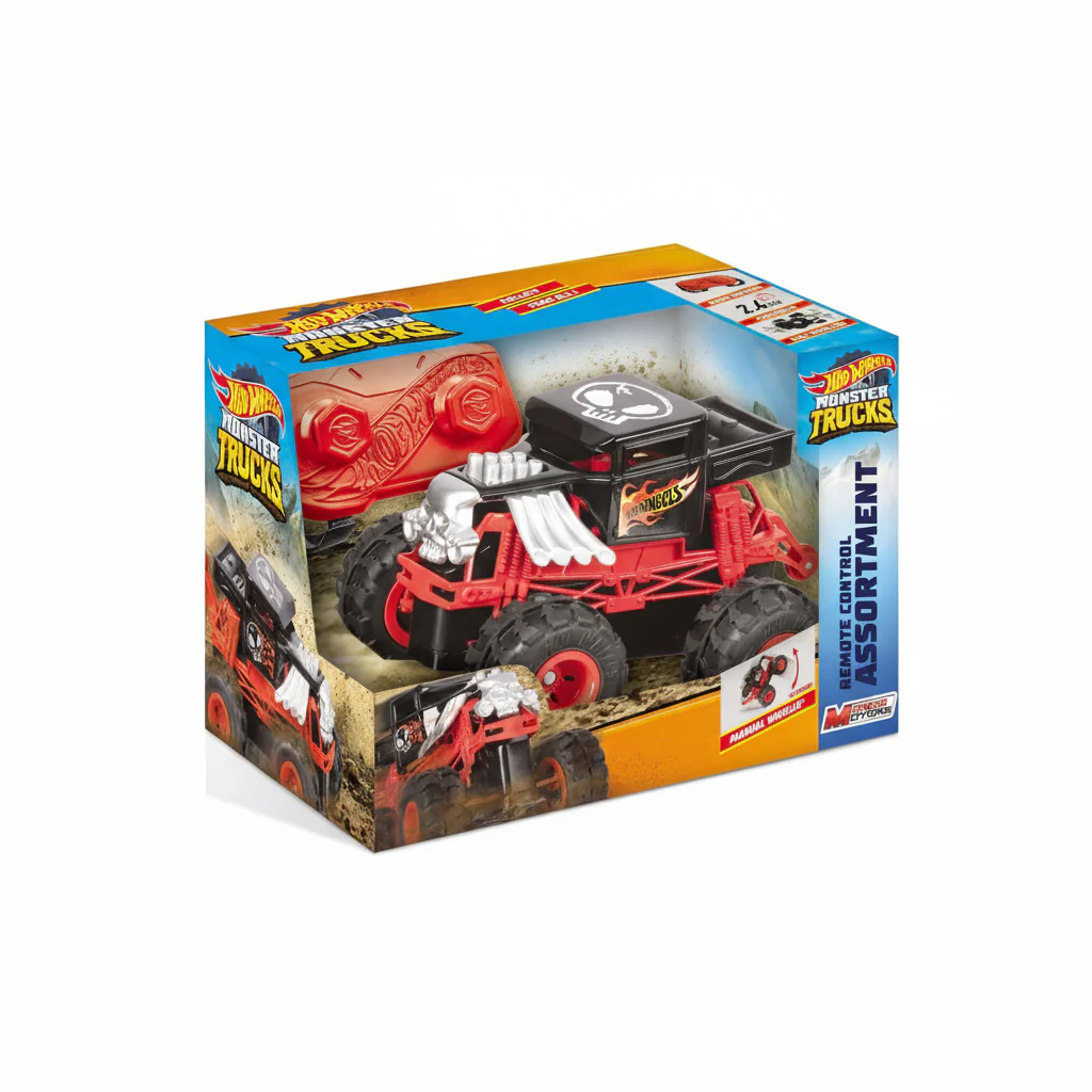 Vehicle Mondo Motors Hot Wheels M. Trucks - Rc - 5" Assortment
(4 Models Assorted)