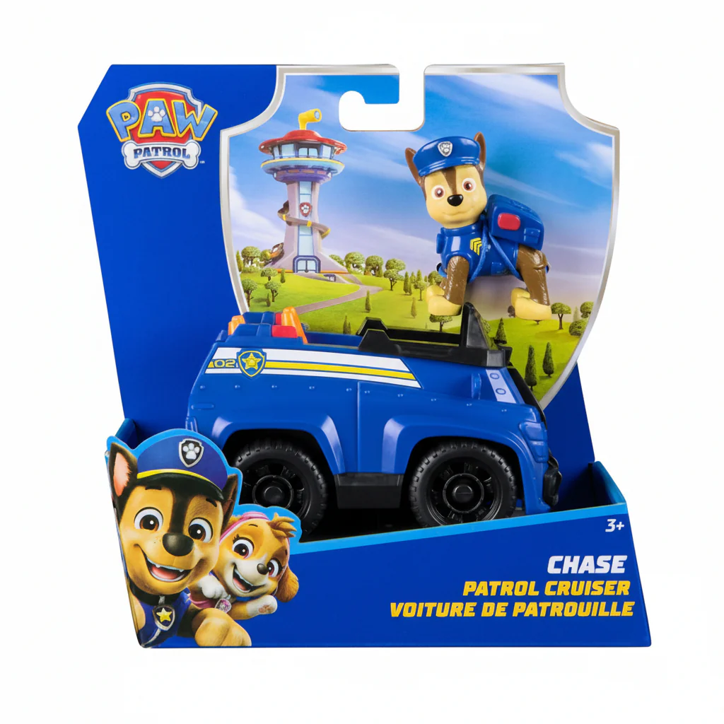 Vehicle Paw Patrol Chase With Puppy