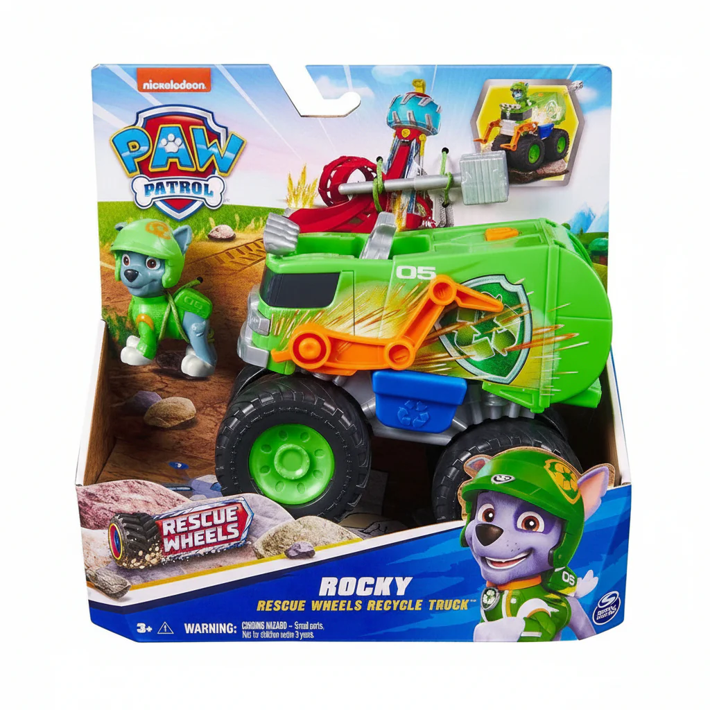 Vehicle Paw Patrol Rescue Wheels Cruiser Rocky