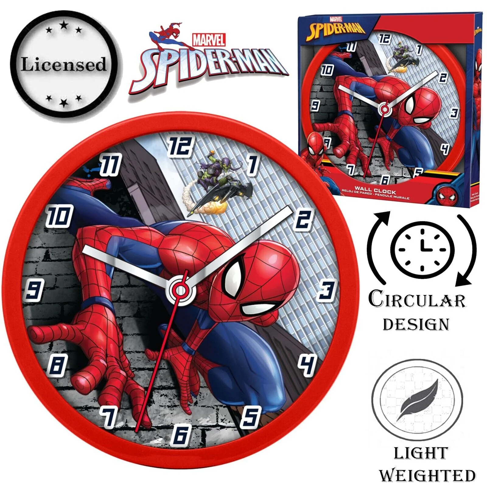 Wall Clock Spider-Man - Image 3