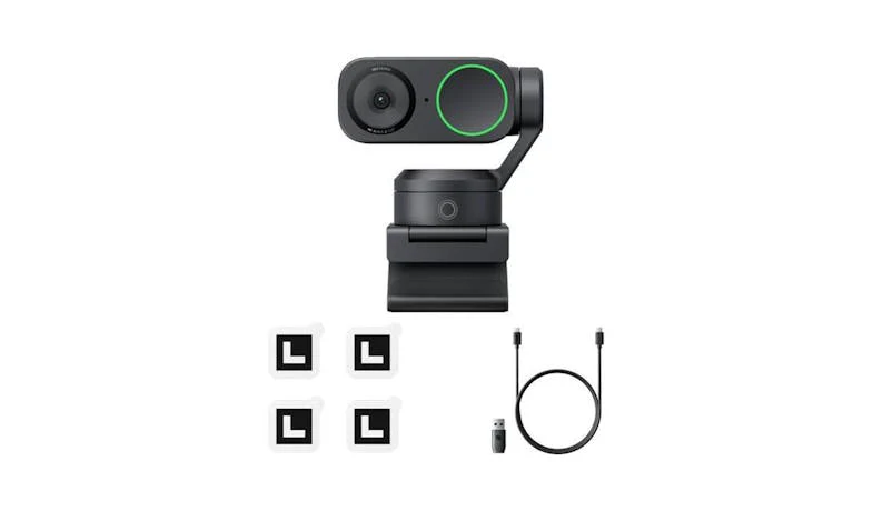 Webcam Insta360 Link2 Standard , UHD 4K 30fps / FHD 60fps , Gimbal 2-Axis , USB-A/C wired , CINSABNB - Image 5