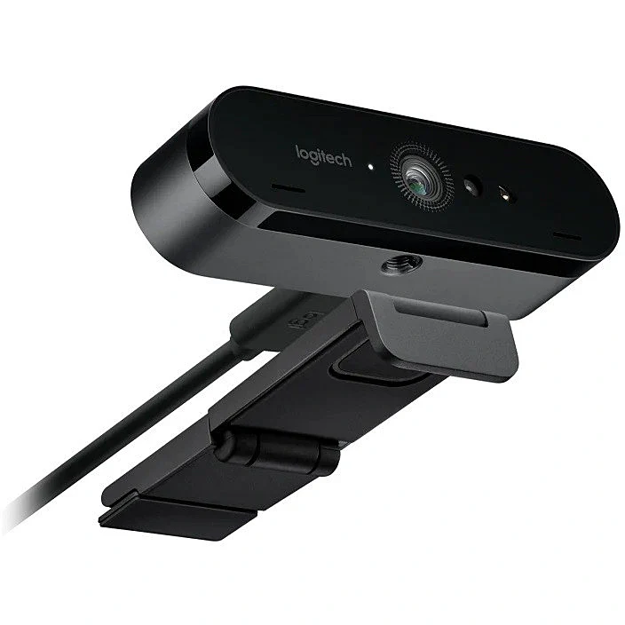 WebCam Logitech Brio UHD 4K 30fps / FHD 60fps , 2 integrated microphones , Black , 960-001106 - Image 2