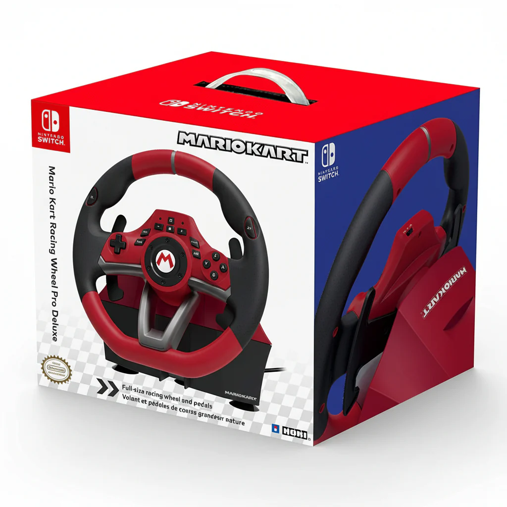 Wheel Nintendo Switch Hori  Mario Kart Racing Pro Deluxe