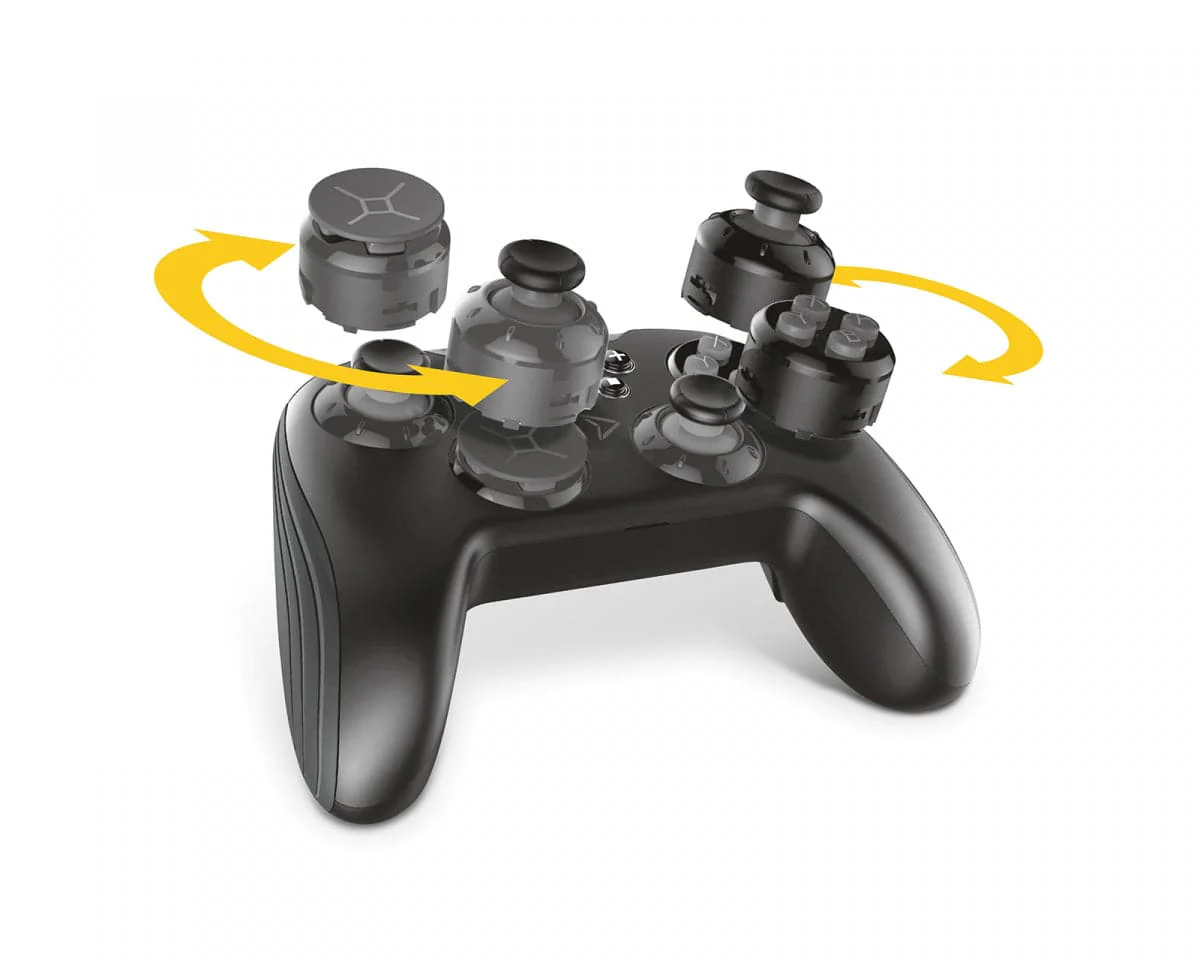 Wireless Customizable Steelplay Controller + 2 Cases for Switch - Image 2