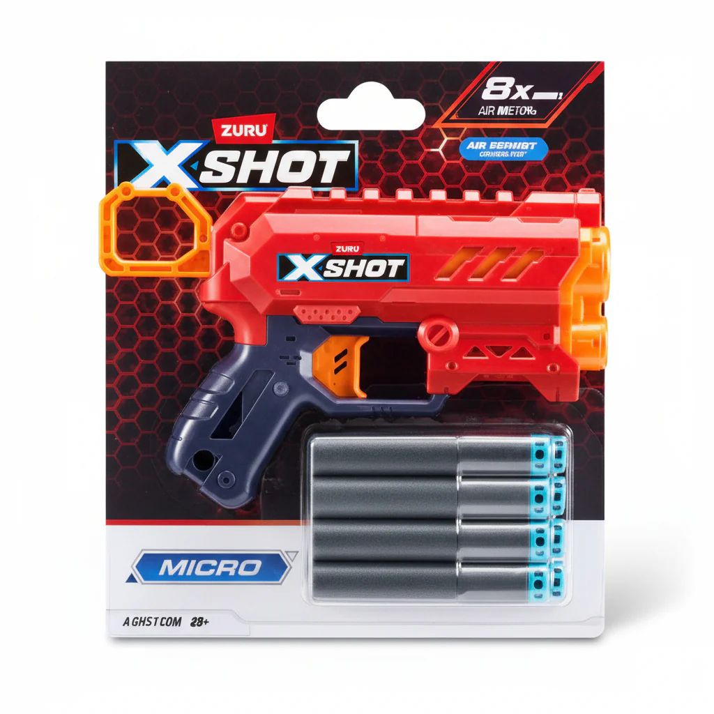 X-Shot Excel 8 Darts Series 1 Micro 2.0