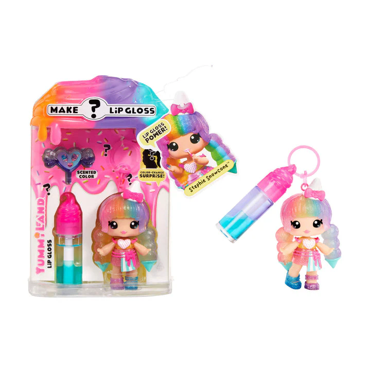 Yummiland Lip Gloss Doll Mystery Color Change Stephie - Image 6